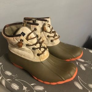 Sperry Womens size 9 Duck Boot